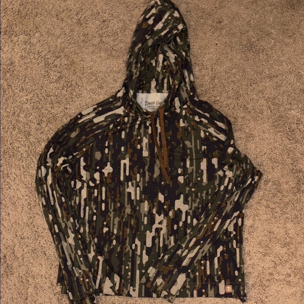 Women’s Duck Camp Camouflage Hoodie Sweater